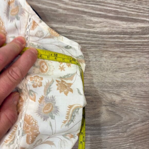 Little Moon Milos Dress Fit-and-flare tiered dress Cotton sz L - Picture 7 of 11